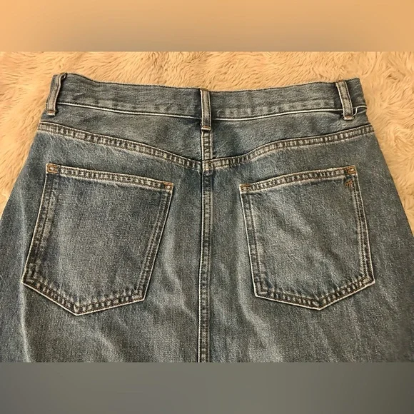 Madwell Rilee Denim Midi Skirt - Picture 9 of 9